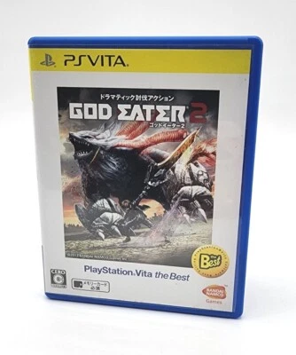 Japanese God Eater 2 PlayStation PS Vita Japan Import US Seller - Image 1 of 4