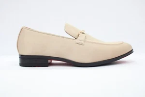 Men's Champagne Wedding Party Loafers By Mens After Midnight 7018 - Picture 1 of 5