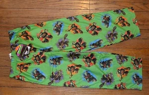 TMNT Teenage Mutant Ninja Turtles Boys Lounge Pants Flannel Super Soft Licensed  - Picture 1 of 2