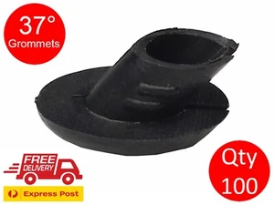 100 X NYLON GROMMET 37° DEGREE INSERT for stainless steel balustrade stairs wire - Picture 1 of 6
