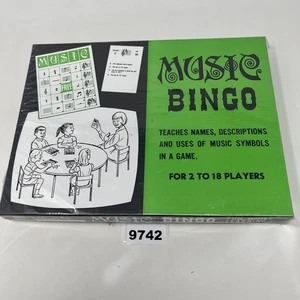 Vintage Musik Bingo für Anfänger & Fortgeschrittene - Dek A Music Company 1967 VERSIEGELT! - Bild 1 von 6