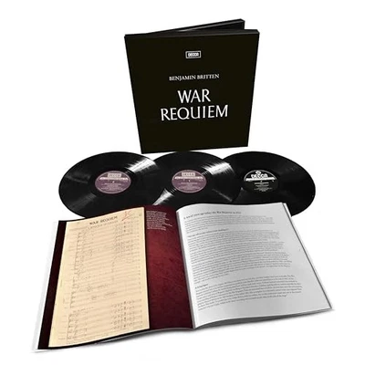 Benjamin Britten Lon - War Requiem - New Vinyl Record 3LP - 94 - V1111z Foto 1 de 3