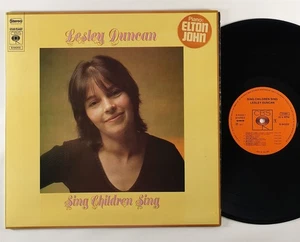 Lesley Duncan "Sing Children Sing" LP CBS UK Elton John - Picture 1 of 2