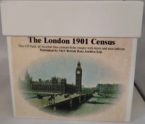 British Data Archive The London 1901 Census 45 Disc Boxset A33 G164 - Bild 1 von 11