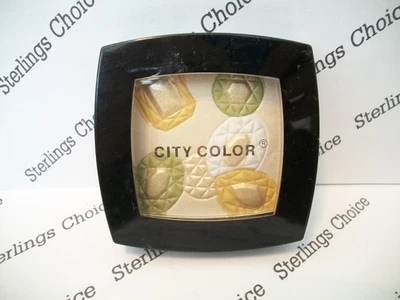 City Color Jewels Eyeshadow Palette (Greens and Yellows) - Image 1 of 3