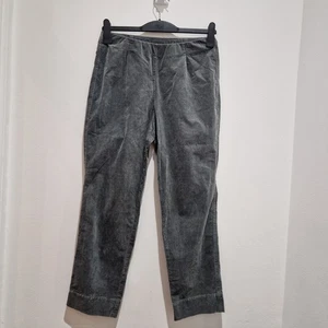 Oska Corduroy Trousers Womens UK 12 Grey Needle Cord Size 2 - Picture 1 of 11