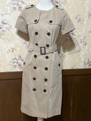 Burberry London Trench dress Size: 38 Beige Collarless [EX] limited From JAPAN - Image 1 of 4