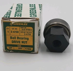 Neu im Karton Greenlee 347330 3/8" Kugellager Antriebsmutter  - Bild 1 von 3