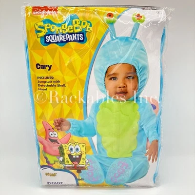 [01722958] Spirit Halloween Baby Gary the Snail Jumpsuit Costume - SpongeBob - Image 1 of 4