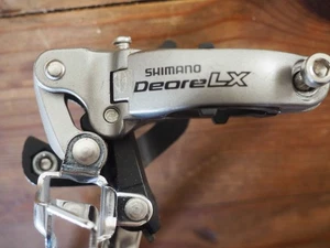 Shimano Deore LX top and bottom pull front deraillieur; M581A NOS 34.9 or 28.6 - Picture 1 of 9