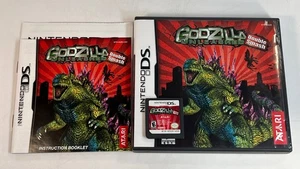 Godzilla Unleashed: Double Smash (Nintendo DS, 2007) Complete! Authentic! Tested - Picture 1 of 6