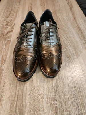 Oxford metálicos para hombre talla 8,5 Foto 1 de 4
