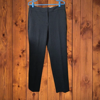 Pantalones para mujer Ann Taylor talla 6 The Straight "In Curvy" lunares carrera NUEVO Foto 1 de 4