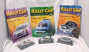 Bundle Of 3x Deagostini Rally Car Collection 1/43 Model Cars - #69, #59, #60 - A - Picture 1 of 14