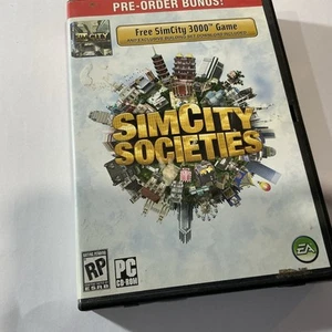 Sim City Societies (PC DVD-Rom, 2007) Big Box EA Games PC Game - Picture 1 of 4