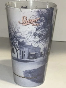 SPOETZL BREWERY SHINER TEXAS TEXAS BEER WRAPPED GRAPHICS PINT GLASS - Picture 1 of 11