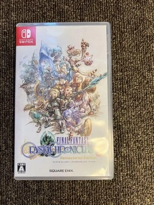 Nintendo Switch FINAL FANTASY CRYSTAL CHRONICLES Remaster Japan 24 Edition 66 - Image 1 of 2