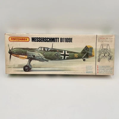 MATCHBOX 1/32 "MESSERSCHMITT" Bf109E. #PK-502, Vintage 1976 New Open Box RARE - Image 1 of 4