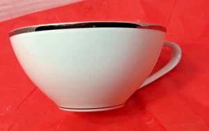 Noritake Porzellan "Silverdale" mit Plaltinumrand 5594 Kaffee Tee Tasse Ersatz - Bild 1 von 6