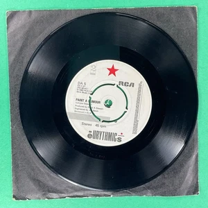 Eurythmics, Here Comes the Rain Again/Paint a Rumour 7’ Vinyl Single Records - Picture 1 of 2