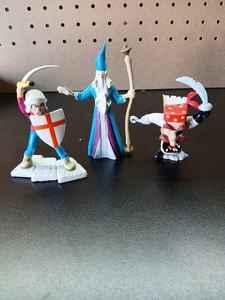 Applause 1994 - Pagemaster Movie PVC Figures - Lot of 3 Figurines - 2" - 3" - Picture 1 of 7