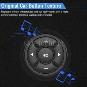 Car Stereo Radio Wireless Car Steering Wheel Button Remote Control Universal - Picture 1 of 11