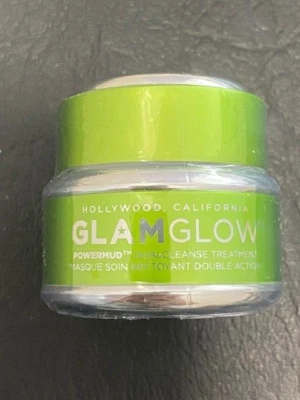 GlamGlow Powermud Dual Cleanse Treatment ~ 0.5 oz - Image 1 of 3