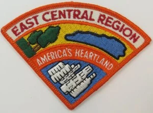 America's Heartland East Central Region Patch ORANGE Border cb - Picture 1 of 1