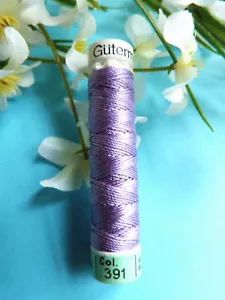 963B Beautiful Spool Of Pure Silk Thread Lilac No. 391 - Picture 1 of 1