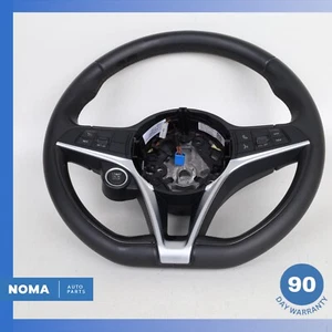 17-19 Alfa Romeo 952 Giulia Steering Wheel w/ Switches 156126285 OEM - Picture 1 of 15