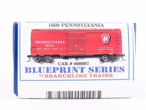HO Scale Branchline Blueprint Kit #1609 PRR Pennsylvania 40' Box Car #600087 - Picture 1 of 5