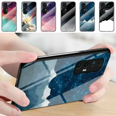 Bling Sky Star Glass Phone Case For Huawei P20 P30 P40 Mate 20 30 40 20X P Smart - Image 1 of 4