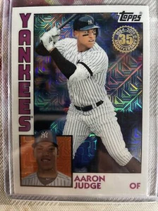 2019 Topps Chrome AARON JUDGE Silver Pack 1984 Mojo Refractor T84U-29 Yankees📈 - Picture 1 of 6