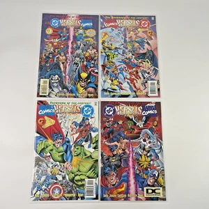 DC Versus Marvel Comics #1, 2, 3, 4 (DC, Marvel, 1996) **High Grade** Lot 1-4 - Bild 1 von 10