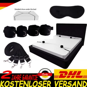 BDSM Fesseln Set Bondage Hand Fuß Fessel Bett Fesselset Handfesseln Fußfesseln. - Bild 1 von 10
