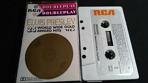 ELVIS PRESLEY 25 World Wide Gold Award Hits Vol2 *RARE UK MC TAPE* - Foto 1 di 2