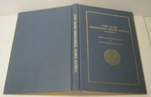 Long Island Genealogical Source Material HERBERT SEVERSMITH 1987 3rd Printing - Bild 1 von 3