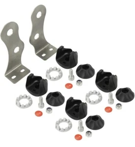 JW Speaker TS1000 Auxiliary Light Double Mount Bracket Kit 8200281 (D) - Picture 1 of 5