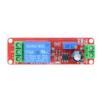 2PCS 12V DC Conduction Delay Relay Shield Module NE555 Timer Switch 0-10 Sec