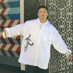 Men’s Rocawear White | Navy | Grey | Black L/S Button Down Shirts NWT - Picture 1 of 5