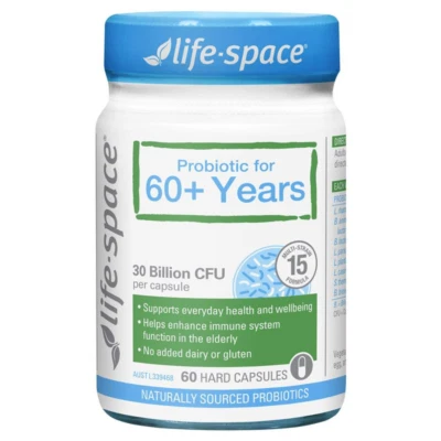 Life Space Probiotic For 60+ Years 60 Capsules - image 1 of 2