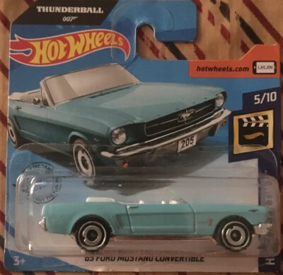 HOT WHEELS - ´65 FORD MUSTANG CONVERTIBLE - HW SCREENTIME 5/10 - 2020 - ESC 1:64 - Imagen 1 de 2