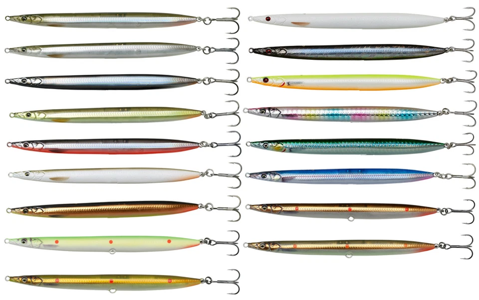 Savage Gear 3D SANDEEL PENCIL 9cm 13g - Meerforellenköder, Spinnköder, Köder