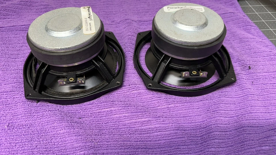 2X Paradigm ADP-170 v2 Repuesto Woofer Altavoz Drivers Parte # b116wf0701 🔥🔥 Foto 1 de 4