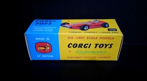 Corgi 150S Vanwall F1 Grand Prix Racing Car Reproduction Box (Box Only) - Picture 1 of 2