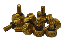 PACK DE 12 RETENEDORES DE CUENTAS DE KART OTK TONY DE ORO - LN KOSMIC ROTAX GO KART - - Imagen 1 de 14