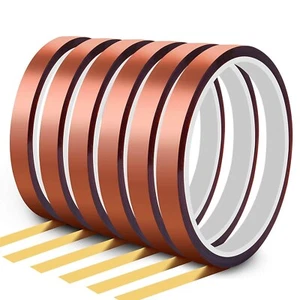 6 Rolls HEAT RESISTANT Tape Sublimation Press Transfer SUBLITAPE 10mm x 33m - Picture 1 of 9