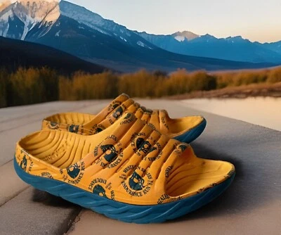 Hoka 1 One Ora OOFOS Recovery Slide Limited Western States 100 Endurance Run 12 - Image 1 of 4