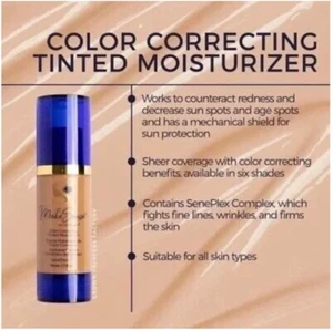 MakeSense Color Correcting Tinted Moisturizer Color "Deep" by SeneGence - Picture 1 of 9