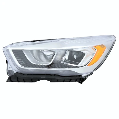 Faro halógeno con LED DRL para Ford Escape 2017-2019 cromado lado del conductor Foto 1 de 4